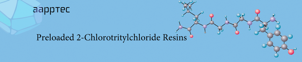 preloaded 2-chlorotrityl resins